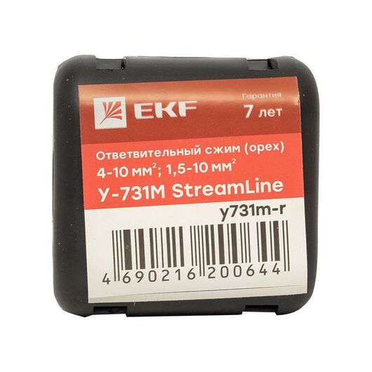 Сжим ответвительный У-731М (4-10/1.5-10кв.мм) (орех) StreamLine розн. стикер EKF y731m-r, изображение 8 • Купить по низкой цене в интернет-магазине СМЭК