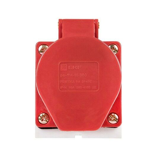 Розетка наружн. уст. 16А 3P+PE IP44 (114) EKF ps-114-16-380, изображение 5 • Купить по низкой цене в интернет-магазине СМЭК
