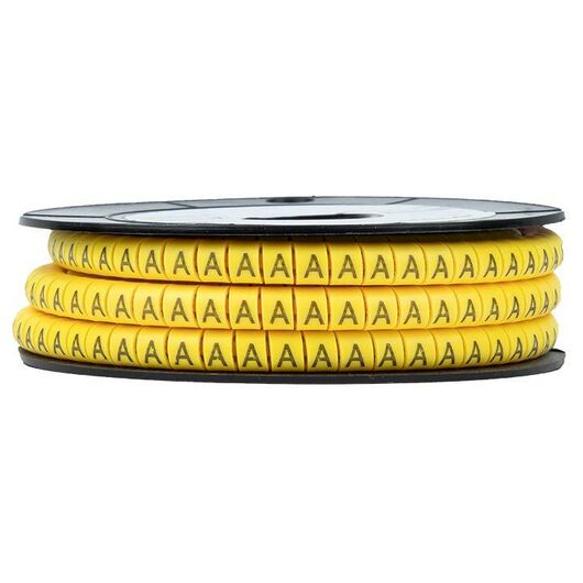 Маркер каб. 4.0кв.мм "A" (ЕС-2) (уп.500шт) EKF plc-KM-4-A, изображение 4 • Купить по низкой цене в интернет-магазине СМЭК