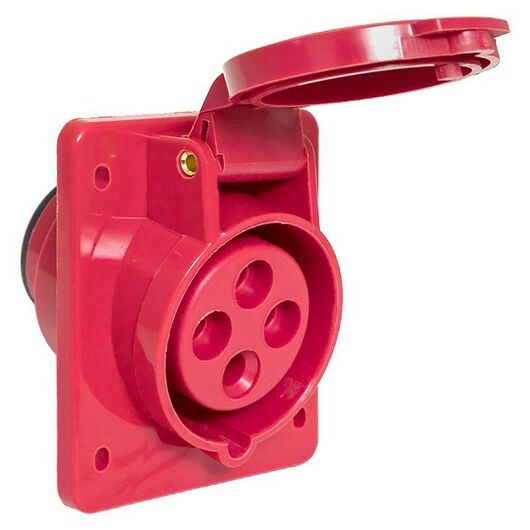 Розетка скрыт. уст. 16А 380В 3P+РЕ IP44 (414) EKF ps-414-16-380, изображение 5 • Купить по низкой цене в интернет-магазине СМЭК