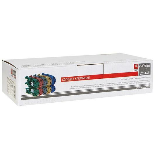 Колодка клеммная JXB-6/35 (50а) зел. EKF plc-jxb-6/35gn, изображение 7 • Купить по низкой цене в интернет-магазине СМЭК