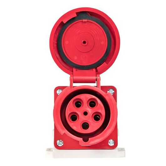 Розетка кабельная 125А 380В 3P+РЕ+N IP44 (145) EKF ps-145-125-380, изображение 7 • Купить по низкой цене в интернет-магазине СМЭК