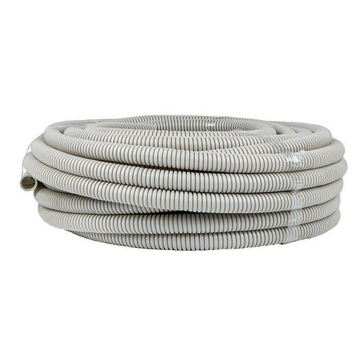 Труба гофрированная ПВХ d25мм с протяжкой сер. (уп.25м) Plast PROxima EKF tg-z-25-25n • Купить по низкой цене в интернет-магазине СМЭК