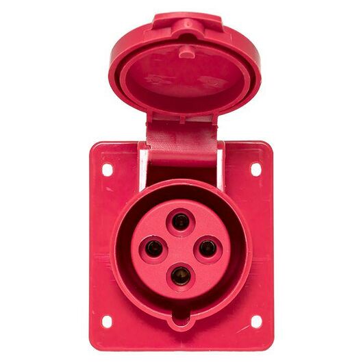 Розетка скрыт. уст. 16А 380В 3P+РЕ IP44 (414) EKF ps-414-16-380, изображение 7 • Купить по низкой цене в интернет-магазине СМЭК