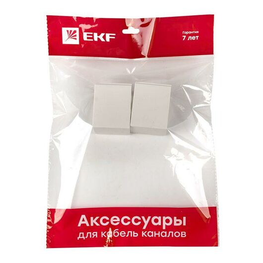Соединитель на стык 60х40 бел. Plast PROxima (уп.4шт) EKF conw-60-40x4, изображение 5 • Купить по низкой цене в интернет-магазине СМЭК