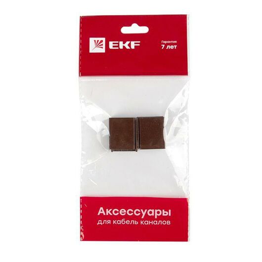 Соединитель 20х10 под темн. дерево Plast PROxima (уп.4шт) EKF cond-20-10x4, изображение 6 • Купить по низкой цене в интернет-магазине СМЭК