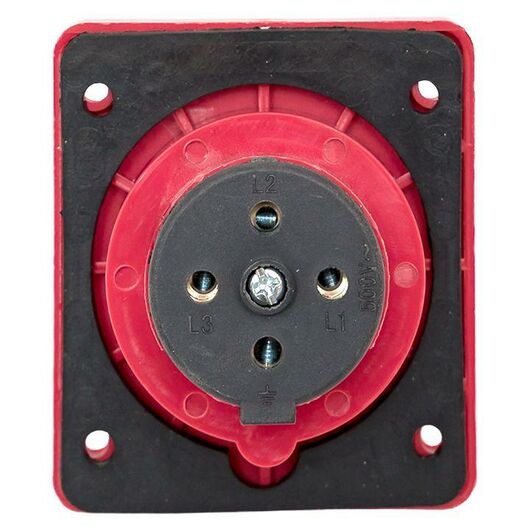 Розетка скрыт. уст. 16А 380В 3P+РЕ IP44 (414) EKF ps-414-16-380, изображение 3 • Купить по низкой цене в интернет-магазине СМЭК