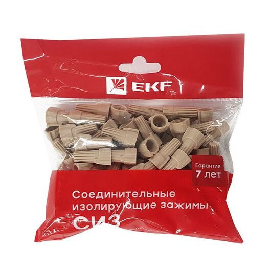 Соединитель проводов СИЗ-Л 8мм (уп.100шт) EKF plc-cl-8, изображение 4 • Купить по низкой цене в интернет-магазине СМЭК