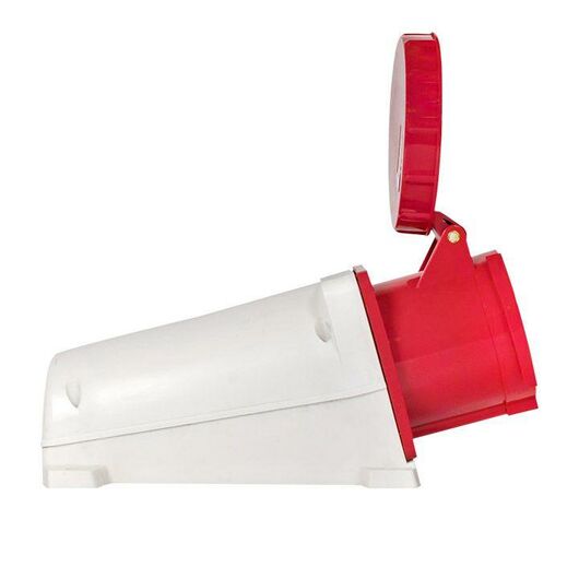 Розетка кабельная 125А 380В 3P+РЕ+N IP44 (145) EKF ps-145-125-380, изображение 5 • Купить по низкой цене в интернет-магазине СМЭК