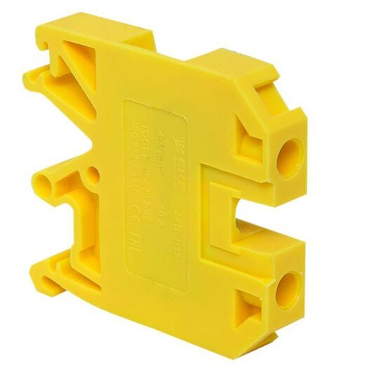 Колодка клеммная JXB-2.5/35 (25а) желт. EKF plc-jxb-2.5/35y • Купить по низкой цене в интернет-магазине СМЭК