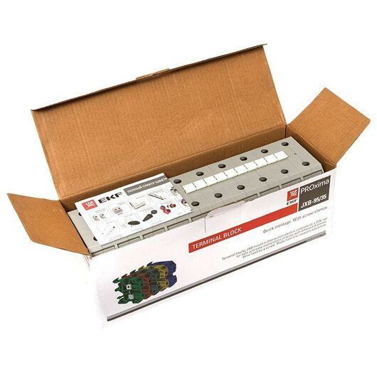 Колодка клеммная JXB-95/35 сер. EKF plc-jxb-95/35gy, изображение 5 • Купить по низкой цене в интернет-магазине СМЭК