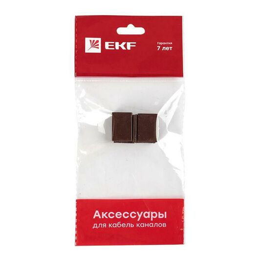 Соединитель 15х10 под темн. дерево Plast PROxima (уп.4шт) EKF cond-15-10x4 • Купить по низкой цене в интернет-магазине СМЭК