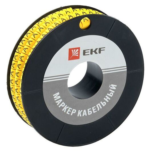 Маркер каб. 4.0кв.мм "A" (ЕС-2) (уп.500шт) EKF plc-KM-4-A, изображение 3 • Купить по низкой цене в интернет-магазине СМЭК