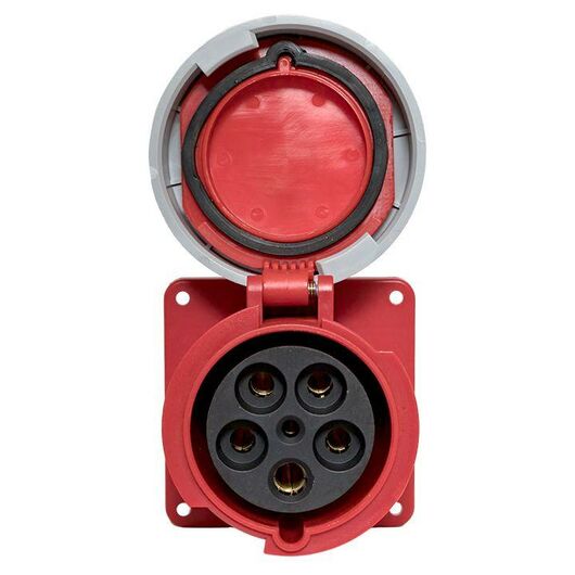 Розетка стационарная внутренняя 3452 3Р+РЕ+N 125А 380В IP67 PROxima EKF ps-3452-125-380 • Купить по низкой цене в интернет-магазине СМЭК