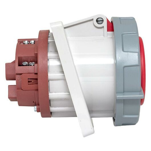 Розетка стационарная внутренняя угловая 4252 3Р+РЕ+N 32А 380В IP67 PROxima EKF ps-4252-32-380, изображение 7 • Купить по низкой цене в интернет-магазине СМЭК