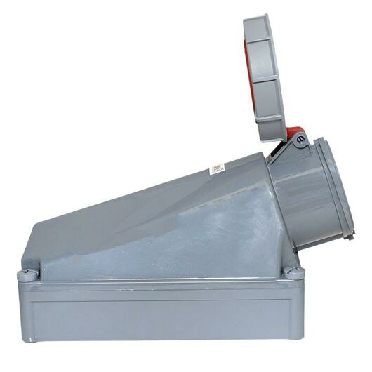Розетка стационарная наружная 1452 3Р+РЕ+N 125А 380В IP67 PROxima EKF ps-1452-125-380, изображение 3 • Купить по низкой цене в интернет-магазине СМЭК
