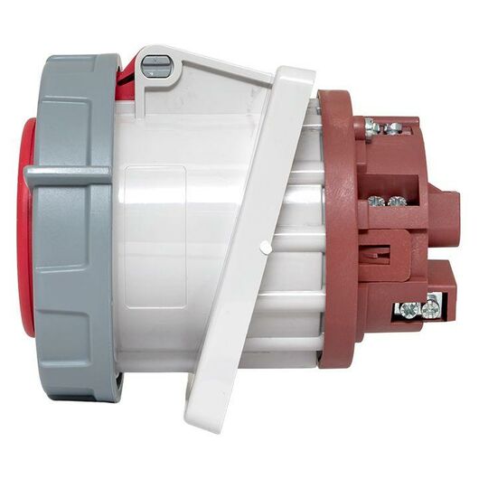 Розетка стационарная внутренняя угловая 4252 3Р+РЕ+N 32А 380В IP67 PROxima EKF ps-4252-32-380, изображение 5 • Купить по низкой цене в интернет-магазине СМЭК