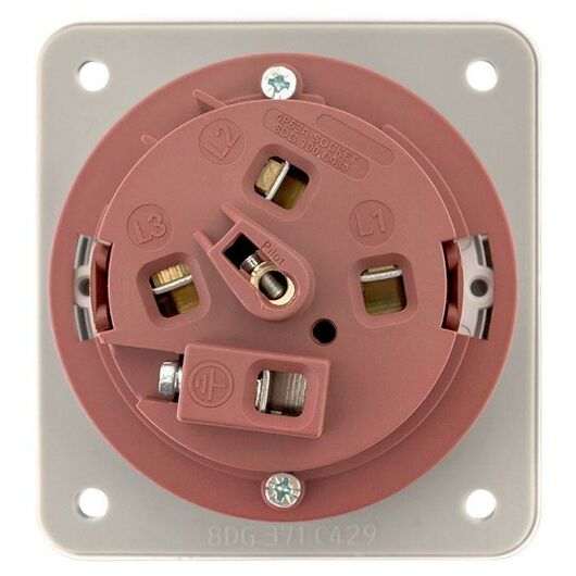 Розетка стационарная внутренняя 3342 3Р+РЕ 63А 380В IP67 PROxima EKF ps-3342-63-380, изображение 9 • Купить по низкой цене в интернет-магазине СМЭК