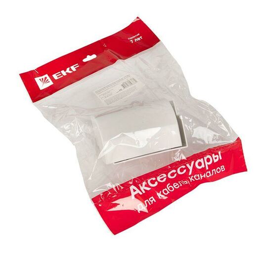 Угол внешний 100х40 бел. Plast PROxima (уп.2шт) EKF obw-100-40x2, изображение 3 • Купить по низкой цене в интернет-магазине СМЭК