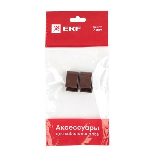 Заглушка 15х10 под темн. дерево Plast PROxima (уп.4шт) EKF ecd-15-10x4, изображение 5 • Купить по низкой цене в интернет-магазине СМЭК