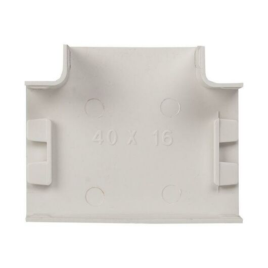 Угол T-образный 40х16 бел. Plast PROxima (уп.4шт) EKF tchw-40-16x4 • Купить по низкой цене в интернет-магазине СМЭК