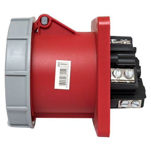 Розетка стационарная внутренняя 3452 3Р+РЕ+N 125А 380В IP67 PROxima EKF ps-3452-125-380, изображение 6 • Купить по низкой цене в интернет-магазине СМЭК