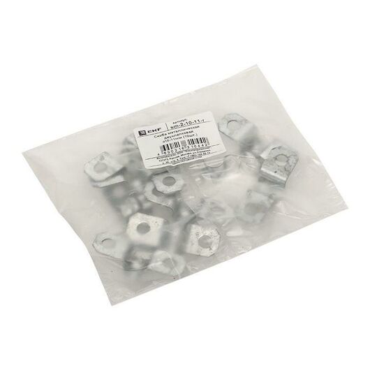 Скоба крепежная двухлапковая d10-11мм метал. (уп.10шт) PROxima EKF sm-2-10-11-r • Купить по низкой цене в интернет-магазине СМЭК