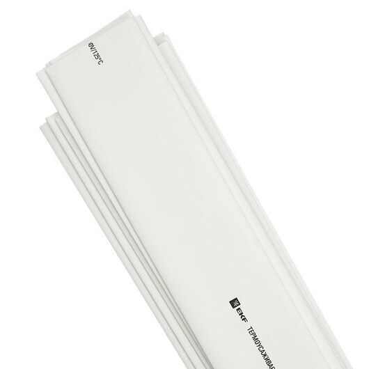Трубка термоусадочная ТУТ нг 14/7 бел. 1м (уп.50м) PROxima EKF tut-14-w-1m • Купить по низкой цене в интернет-магазине СМЭК