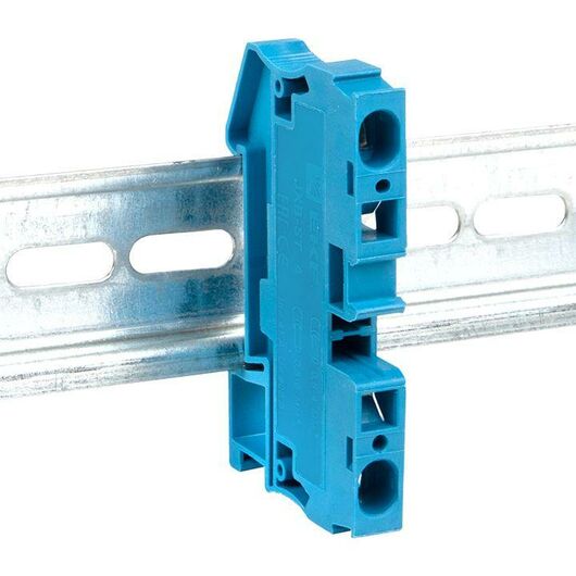 Колодка клеммная JXB-ST-4 41А самозажимная син. EKF plc-jxb-st-4-blue, изображение 5 • Купить по низкой цене в интернет-магазине СМЭК