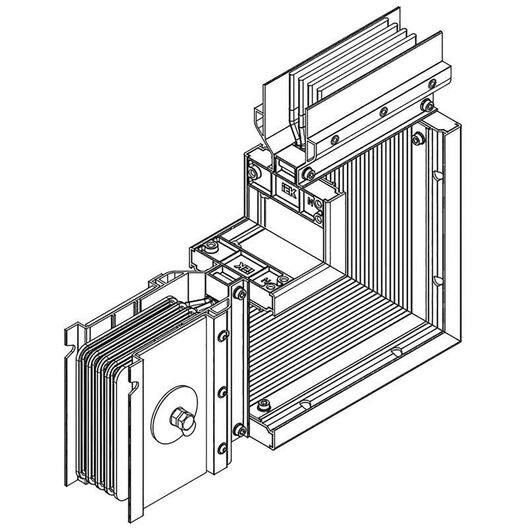 Секция угловая вверх 1600А Al 3L+N+PER IP55 тран. IEK LB-1600A4-35-F-LU • Купить по низкой цене в интернет-магазине СМЭК