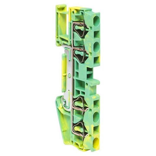 Колодка клеммная JXB-ST-4 4 вывода земля пружинная EKF plc-jxb-st-4-4-pen, изображение 3 • Купить по низкой цене в интернет-магазине СМЭК