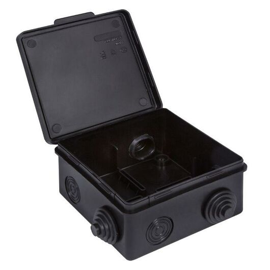 Коробка распаячная KMP-030-014 с крышкой 100х100х50 8 мембранных вводов IP54 черн. EKF plc-kmr-030-014-2b, изображение 4 • Купить по низкой цене в интернет-магазине СМЭК