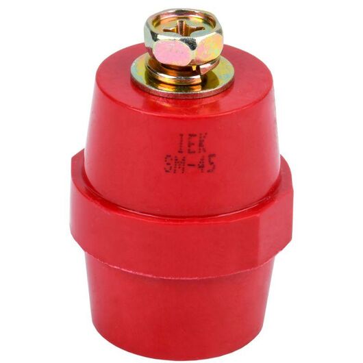 Изолятор SM45 (М8) силовой с болтом IEK YIS11-45-14-B • Купить по низкой цене в интернет-магазине СМЭК