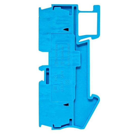 Колодка клеммная JXB-ST-2.5 31А 4 вывода пружинная син. PROxima EKF plc-jxb-st-2.5-4-blue, изображение 4 • Купить по низкой цене в интернет-магазине СМЭК