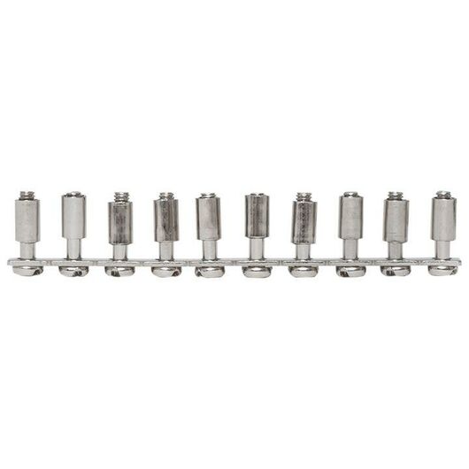 Перемычка тип 10PIN для двухуровневых клемм 4.0кв.мм (уп.10шт) EKF plc-per-10PIN-2-4, изображение 12 • Купить по низкой цене в интернет-магазине СМЭК