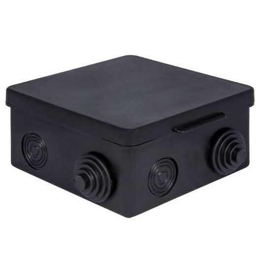 Коробка распаячная KMP-030-014 с крышкой 100х100х50 8 мембранных вводов IP54 черн. EKF plc-kmr-030-014-2b, изображение 2 • Купить по низкой цене в интернет-магазине СМЭК