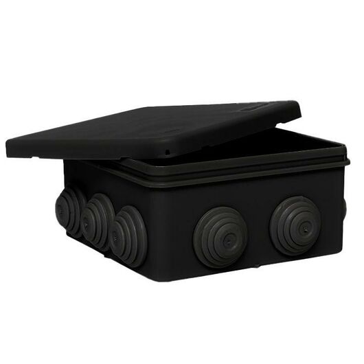 Коробка распаячная КМР-030-014 с крышкой 100х100х50 10 мембранных вводов IP55 черн. EKF plc-kmr2-030-014-b, изображение 2 • Купить по низкой цене в интернет-магазине СМЭК