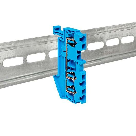 Колодка клеммная JXB-ST-2.5 31А 3 вывода пружинная син. EKF plc-jxb-st-2.5-3-blue, изображение 2 • Купить по низкой цене в интернет-магазине СМЭК