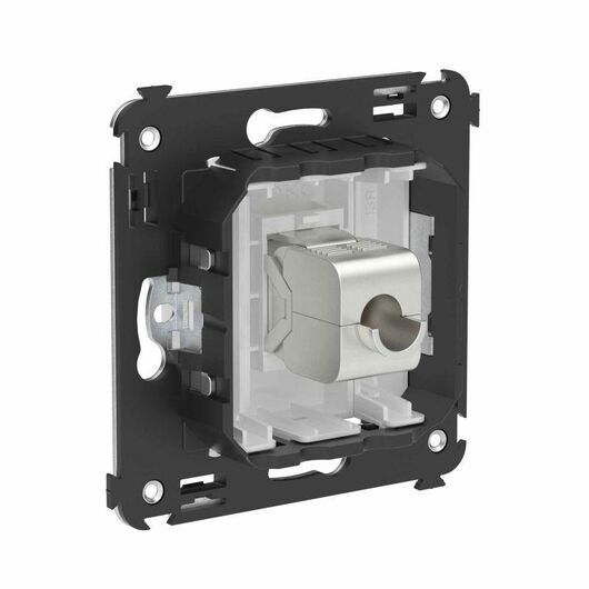 Розетка компьютерная 1-м СП Avanti "Белое облако" RJ45 кат.6A без шторок экранир. механизм DKC 4400773, изображение 4 • Купить по низкой цене в интернет-магазине СМЭК