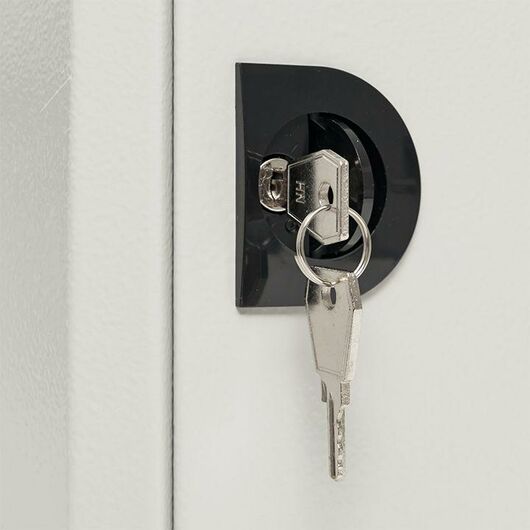 Щит ЩРН-18 (з) IP31 пласт. замок EKF mb21-18n, изображение 5 • Купить по низкой цене в интернет-магазине СМЭК