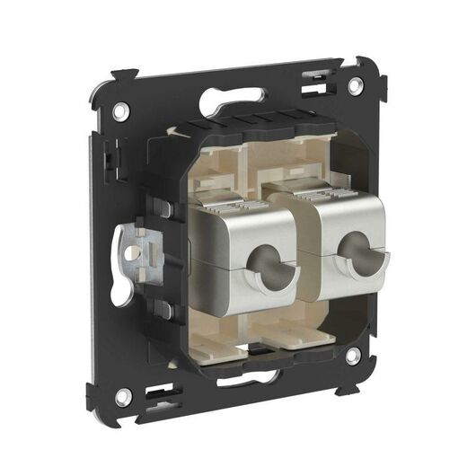 Розетка компьютерная 2-м СП Avanti "Ванильная дымка" RJ45 кат.5E без шторок экранир. механизм DKC 4405764, изображение 2 • Купить по низкой цене в интернет-магазине СМЭК