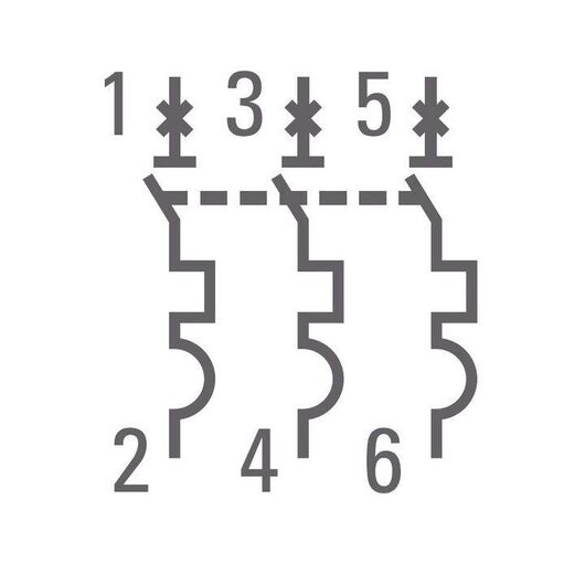 Выключатель автоматический ВА47-63 3п13А х-ка С 4.5кА PROxima (mcb4763-3-13C-pro), изображение 3 • Купить по низкой цене в интернет-магазине СМЭК