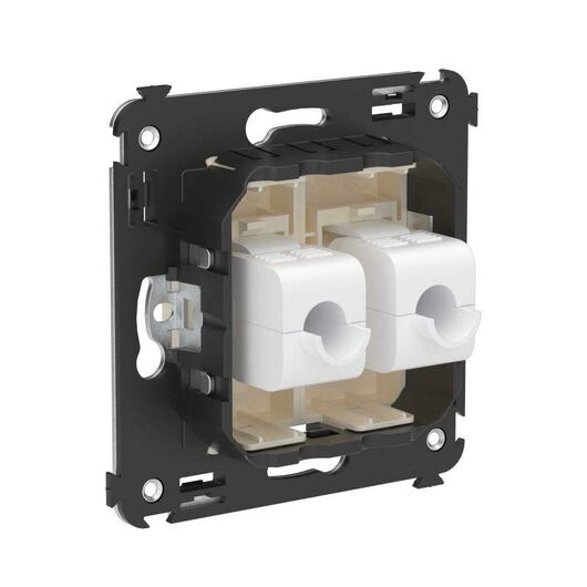 Розетка компьютерная 2-м СП Avanti "Ванильная дымка" RJ45 кат.5E без шторок механизм DKC 4405664 • Купить по низкой цене в интернет-магазине СМЭК