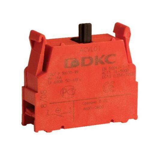 Блок контактов 1НО DKC ACVL02 • Купить по низкой цене в интернет-магазине СМЭК