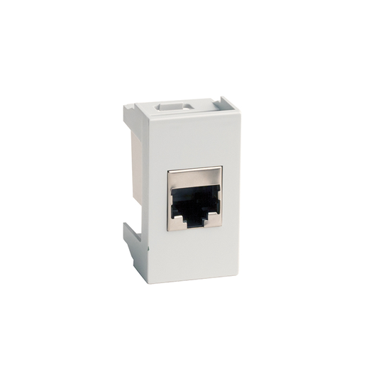 Розетка компьютерная 1-м 1мод. Viva RJ45 кат.5E экранир. сер. DKC 45148 • Купить по низкой цене в интернет-магазине СМЭК