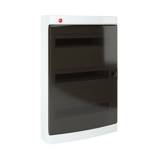 Щиток 54 (3х18) мод. настен. IP41 с дверцей DKC 84654, изображение 2 • Купить по низкой цене в интернет-магазине СМЭК
