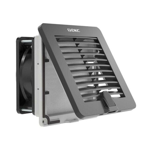 Вентилятор с фильтром RV 44/46м3/ч 115В 150х150мм IP54 RAL9005 DKC R5RV12115B, изображение 4 • Купить по низкой цене в интернет-магазине СМЭК