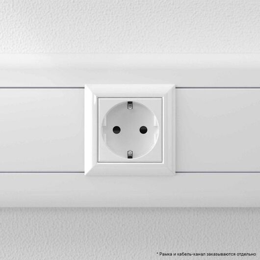 Розетка 1-м 2мод. Avanti "Белое облако" 16А IP20 2P+E защ. шторки бел. DKC 4400002, изображение 5 • Купить по низкой цене в интернет-магазине СМЭК