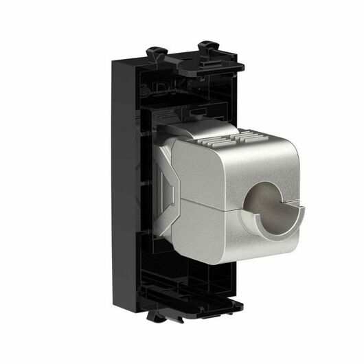 Розетка компьютерная 1мод. Avanti "Черный квадрат" RJ45 кат.6A без шторок экранир. модульная механизм DKC 4402771, изображение 2 • Купить по низкой цене в интернет-магазине СМЭК