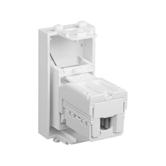 Розетка телефонная 1мод. Avanti "Белое облако" RJ12 модульная DKC 4400311, изображение 5 • Купить по низкой цене в интернет-магазине СМЭК